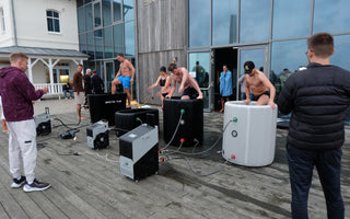 Arctic Tub beim Biohacking Retreat auf Sylt