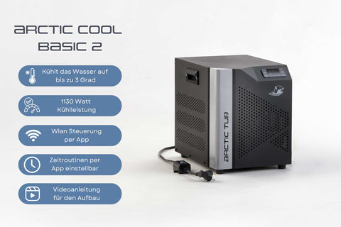 Arctic Cool Basic 2 - Wasserkühlgerät - mit App-Steuerung